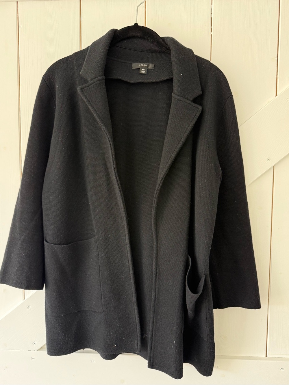 J. Crew Cocoon Blazer black size XS